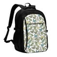 thumbnail image 1 of Balery Funny Chicken Mochila con carga USB para hombre y mujer - Mochila impermeable y antirrobo para laptop con puerto USB para viajes, trabajo, 1 of 7