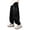 Black, variant on Bovxnpu Toddler Boys Girls Pants, Boys Cargo Jogger Pants With Pocket Sports Pants, Summer Boys' Ice Silk Big Pocket Overalls For Middle And Large Children