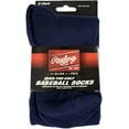 thumbnail image 2 of Rawlings Adult Over-The-Calf Baseball Socks - Medium - Navy Blue, 2 of 5