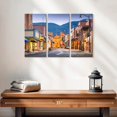 thumbnail image 2 of Elephant Stock New Mexico Wall Art - Horizontal Multi Panel Canvas - Living Room Wall Decor - Places Multi Panel - Blue And Beige Decor - 23" x 14", 2 of 4