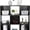 Black 9 Cube, variant on FASCK 12 Cube Storage Shelf Organizer Bookshelf with Open Back Closet Cabinet, DIY Plastic Modular Book Shelf for Organizing Closet Bins(Black,12 Cube)