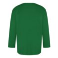 thumbnail image 4 of Awdenio Big and Tall Shirts for Men St Patricks Day Shirt Men St Patrick's Day T-Shirt Green Irish Shamrock Long Sleeve Shirt Casual Stylish Loose Tee Tops, 4 of 4