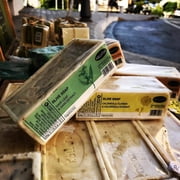 Kalliston | OLIVE SOAP with SAGE LEAF & SAGE EXTRACT | Olive Soaps with Herbs Collection | For Detoxifying & Cleansing | FREE PUMICE STONE | Born in Greece | 200g each soft bar | Pack of 2