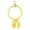 "Yellow,S", variant on Pet Parrot Birds Cage Toy Cotton Rope Circle Ring Stand Chewing Bite Hanging Swing Climbing Play Toys for Cockatiel Parakeet