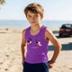 thumbnail image 2 of Niños Niños Niños Camisola sin Mangas Suave Gradiente Impresión para la Boda Casual Casa, 2 of 8
