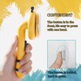 thumbnail image 4 of Pet Grooming Brush, Little Bee Self-Cleaning Undercoat Rake Comb, 4 of 5