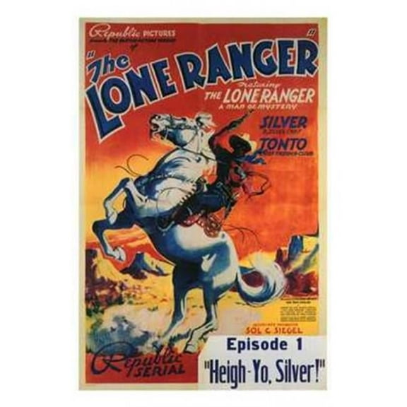 Pop Culture Graphics  The Lone Ranger Movie Poster - 11 x 17