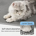 thumbnail image 5 of Cat Litter Mat Waterproof Double Layer Pet Litter Box Mat Pet Toilet Cat Mat Nonslip Sand Cat Washable Mat Pet Clean, 5 of 9