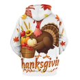 thumbnail image 3 of Happy Thanksgiving (10)-1 Men's Women New Sweatshirt Hoodie Men's Plus Size Sweatshirt Hooded Sweatshirt 3d Printed Street Men's Cloth, 3 of 6
