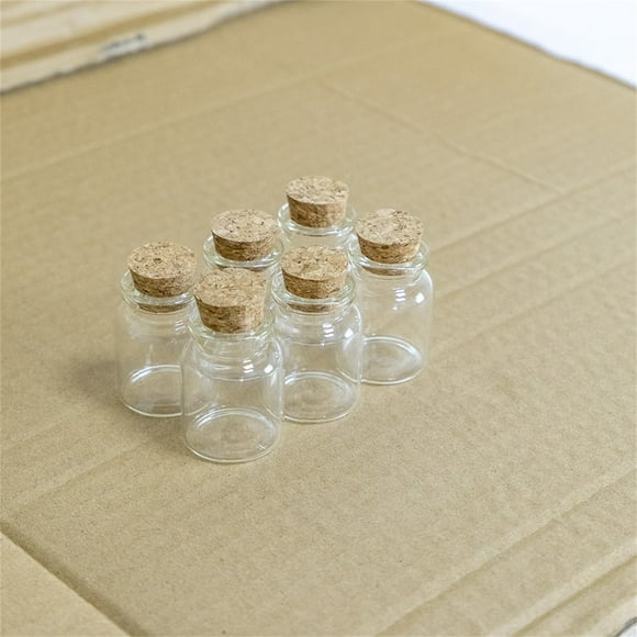 Empty Mini Bottle With Cork Stopper 15ml Glass Jars Idea For Wedding Small Wishing Bottles ! Futuristic Glasses Drinking