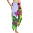 thumbnail image 2 of Barney And Friends Women's Pajama Pants, Comfy All Over Print Lounge Pants Casual Sleepwear with Pockets & Drawstring, 2 of 8