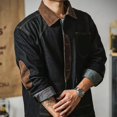 thumbnail image 5 of Chaqueta vaquera para hombre, informal, con botones, estilo cargo, de moda, abrigo vaquero rápido para hombre, entrega barata, elegante, original, estética de lujo Y2k, 5 of 5