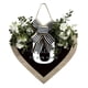 thumbnail image 1 of Guirnalda de 26 letras en forma de corazón con el apellido A Z para colgar en la puerta de entrada Guirnalda de primavera para colgar en la puerta de entrada, 1 of 3