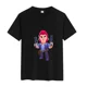thumbnail image 5 of Camiseta con estampado de anime para niños y adolescentes, disfraz de Leon Spike, ropa de algodón para niños, divertida camiseta informal para niño y niña, 5 of 5