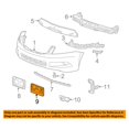 thumbnail image 3 of For 08-12 Accord Sedan Front License Plate Holder Bracket HO1068112 71145TA0A00, 3 of 5