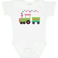 thumbnail image 3 of Inktastic Valentine Heart Train Boys or Girls Baby Bodysuit, 3 of 5
