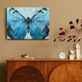 thumbnail image 4 of FCXZI Fashion Fairy Butterfly Collage Wall Art Poster Illustration Vintage Butterfly Canvas Picture for Living Room Office Bedroom Room Art Printing Set 16x12in, 4 of 6