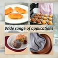 thumbnail image 5 of Silicone Pot Holders with Pockets Set of 2, Anti-Slip Ribbed Potholders for Kitchens, Heat & Water Resistant Hot Pads and Oven Mitts for Cooking Baking 9.8 x 7.5 Inch (Red), 5 of 7