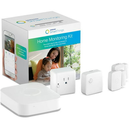 Samsung SmartThings Home Monitoring Kit (Best Parental Monitoring For Iphone)
