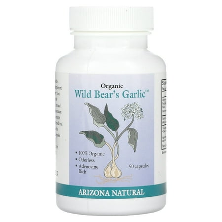 Arizona Natural - Organic Wild Bear's Garlic 235 mg. - 90 Capsules