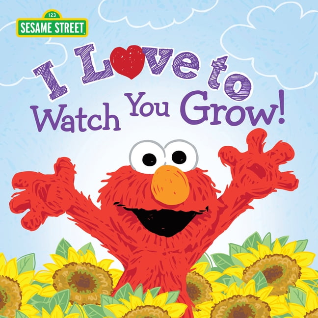 Sesame Street Scribbles I Love to Watch You Grow!, (Hardcover)