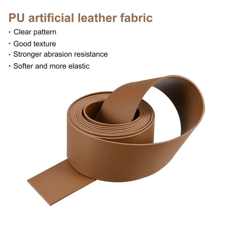Natural Leather Strips 3/4 Wide - Vegetable Tanned Leather - For DIY  Handcrafts, Belts, Straps and More