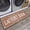 Brown, variant on Laundry Room Rug Runner Non Slip Laundry Mats Mudroom Runner Farmhouse Kitchen Floor Mat Bathroom Laundry Room Decor Accessories(Blue, 16 X 48 inch)