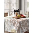 thumbnail image 6 of Sage Green Coastal Table Cloth, Coral Ocean Marine Modern Sea Waterproof Tablecloth for Rectangle Tables, Reusable Washable Fabric Table Cover for Restaurant Kitchen Dining Tables 60"x84", 6 of 6