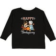 thumbnail image 3 of Inktastic Happy Thanksgiving Christian Pilgrims Holiday Boys or Girls Long Sleeve Toddler T-Shirt, 3 of 5