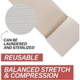 thumbnail image 3 of Elastic Bandage Wrap, 2 in x 15 ft Stretch, Reusable Body Compression Bandage Wrap for Wrists, Elbow, Knees, Ankles & Feet (24), 3 of 6
