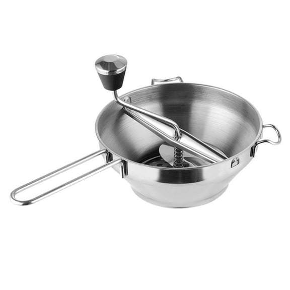 Raindrops 1Set Food Mill Manual Jams Masher Stainless Steel for Home Cooking