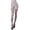 Light Grey & Coral, variant on Women's Stocking Peacock Tail Print Charming Sheers Seam Tights Pantyhose