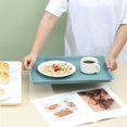thumbnail image 4 of CSChome Plateau en Plastique Grande Capacité pour Fruits, Biscuits, Desserts, Réutilisable avec Base Antidérapante, 4 of 7