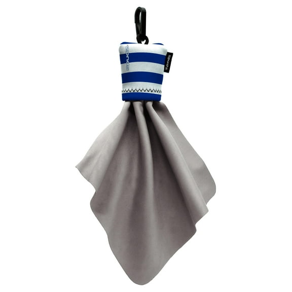 Alpine Innovations Spudz Classic Microfiber Cloth, Screen Cleaner and Lens Cleaner, Nautical Stripes, Regular, 6 x 6 Inches
