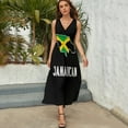 thumbnail image 3 of Map Jamaica Country Colors Jamaica Sleeveless Dress Summer Women Clothes Dress for Pregnant Women Dresses, 3 of 9
