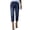 Dark Blue, variant on Capris for Women Casual Summer New Capri Jean for Women High Waisted Frayed Hem Denim Cropped Pants Fashion Straight Leg Versatile Capris with Pockets Gray XXL
