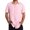 Pink, variant on MNCEKFOD 2025 Mens Shirt Summer Trendy Casual Beach Vacation Classic Short Sleeved Button Closure Leisure Mens Tops Beige L