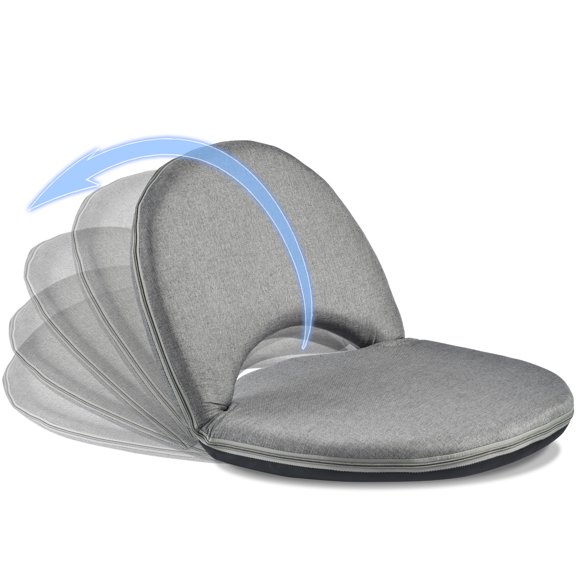 OUTMASTER Floor Chair - Reclining Stadium Seats with Back Support, 5 Position.