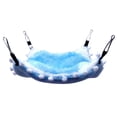 thumbnail image 3 of Hanging Two Layers Design, Small Animal Cage Bed for Squirrel Guinea- Chinchilla Hammock Mattenauflage Hamster Ferret - 3 Colors Optional Blue-S, 3 of 8