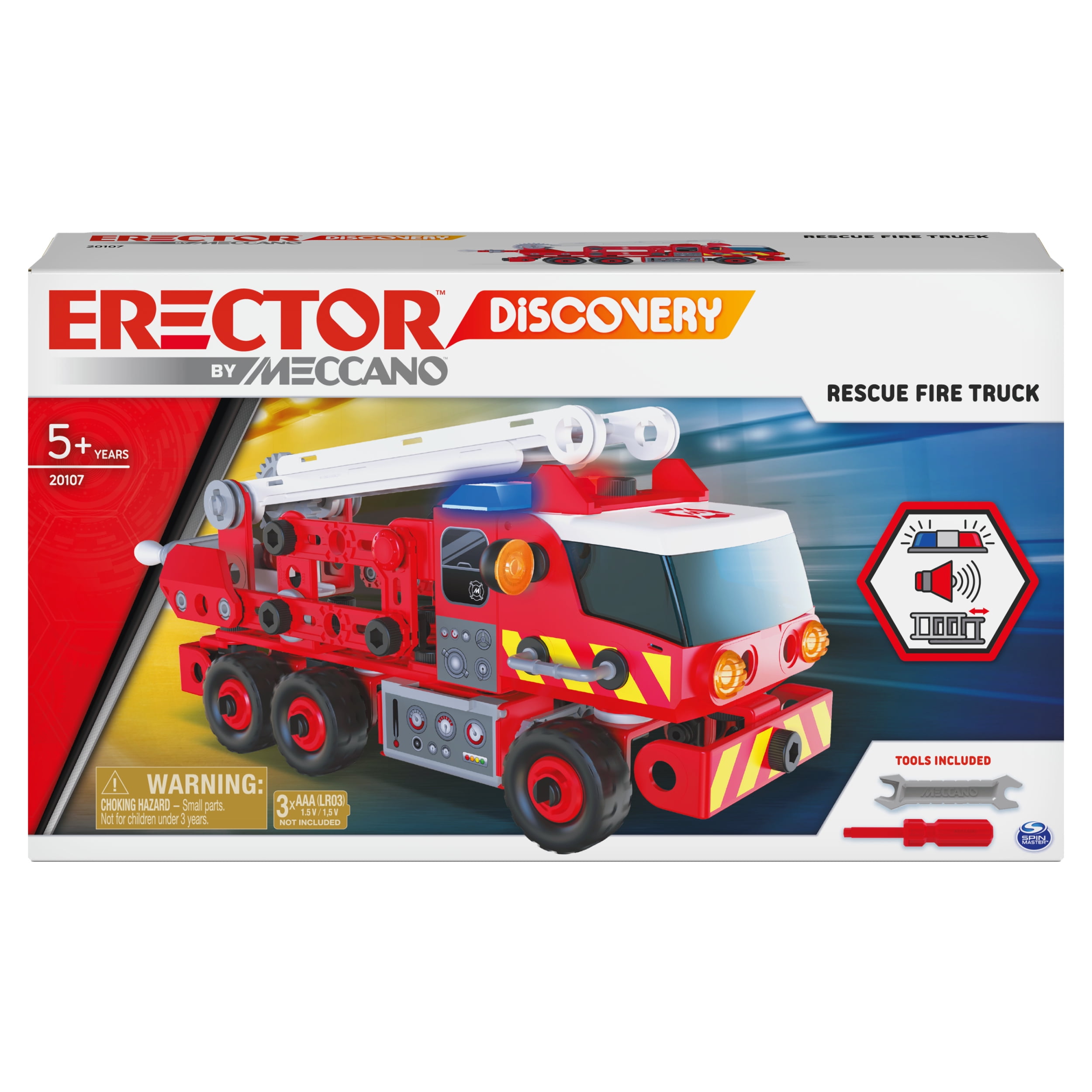 erector police rescue set