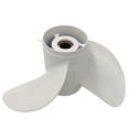thumbnail image 3 of Propeller 13 1/4x17 for Yamaha Outboard 60-115HP Aluminum 15 Tooth OEM NO:6E5-45945-01-EL 13.25x17, 3 of 4