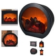 thumbnail image 5 of LED Fireplace Lantern Simulation Flame Lamp USB Rechargeable Table Decor Lamp, 5 of 5