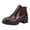 Brown, variant on Chunky Chelsea Boots for Women Low Heel Suede Elastic Ankle Boots Classic Slip on Fall Booties for Business Work