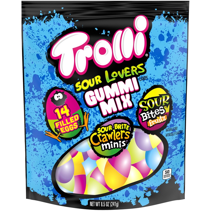 Trolli Sour Brite Filled Eggs 5.65 Ounce 14 count Package