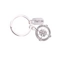 thumbnail image 1 of Minkissy 1Pack Pocket Compasses Keyring Compass Charm Lightweight Key Protection for Parents Friends, 1 of 8