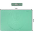 thumbnail image 6 of CLEANCOOL Extra Thick Pastry Mat, 24" x 16" Non Stick Baking Mats Silicone for Rolling out Dough, Silicone Pastry Mat with Measurements, Reusable Food Grade Rolling Matt for Dough, 6 of 10