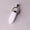 White jade, variant on Wholesale 50pcs/lot Mixed Natural stone Point Chakra Healing Gemstone Pendants-White jade