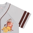 thumbnail image 7 of Disney Women's Lion King Baseball Jersey, Classic Button Down Baseball Shirt Heather – 2XL, 7 of 7
