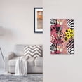 thumbnail image 5 of DouZhe 1-Gang Blank Wallplate, Pink Zebra Leopard Tiger Stripes Decorative Wall Plates, 5 of 7