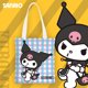 thumbnail image 4 of Sanrio-Bolso de hombro con estampado de Hello Kitty Kulomi My Melody para niñas, bandolera de lona impermeable con bolsillo interior con cremallera, nuevo, 4 of 4